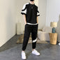 Summer Short-sleeved T-shirt Men's Casual Suit