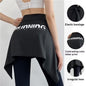 Yoga Cover Skirt Slim One-piece Hip Cover Anti-exposure