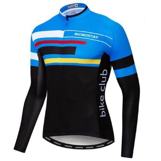 Long sleeve strap cycling suit