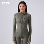 Yoga Clothes Coat Women's Body Shaping And Slim Looking Hooded Zipper
