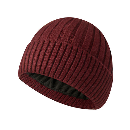 Men's Winter Fleece-Lined Thick Hat