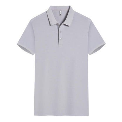 Work Clothes Lapel Short Sleeve