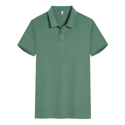 Work Clothes Lapel Short Sleeve