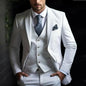 Men's Three-piece Suit Solid Color High Sense