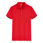 Work Clothes Lapel Short Sleeve