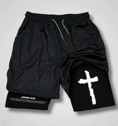 3D Digital-printed Shorts With A Double-layer Design For The Beach