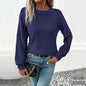 Beautiful Women's Round Neck Textured Pullover Sweater