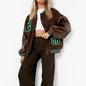 Autumn And Winter Women's Brushed Thick Jacket