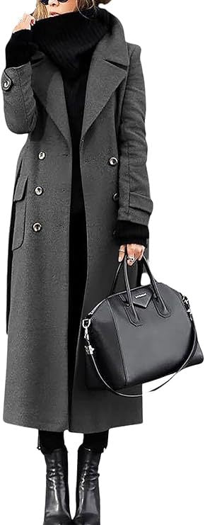 Thick Wool Women's Coat Extended