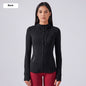 Yoga Clothes Coat Women's Body Shaping And Slim Looking Hooded Zipper