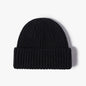 Knitted Cuff Short Fisherman Hat Mens Womens Winter Warm Beanie