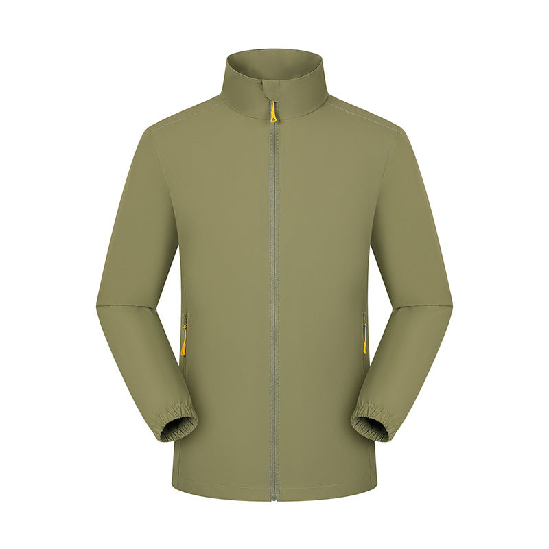 Waterproof Stand Collar Workwear Men's Jacket