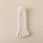 Women's Fleece-lined Thickened Home Sleeping Floor Toe Socks