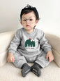 High Quality Family Friendly Autumn Sweatshirts Baby Onesies For Three