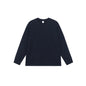 Men's Simple Solid Color Pure Cotton Long Sleeved T-shirt