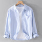 Solid Color Shirt Boys Coat Spring And Autumn Long Sleeve White Autumn Top