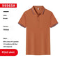 Embroidered Short Sleeved Polo Shirt With Collar For Workwear