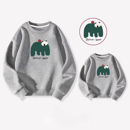 High Quality Family Friendly Autumn Sweatshirts Baby Onesies For Three