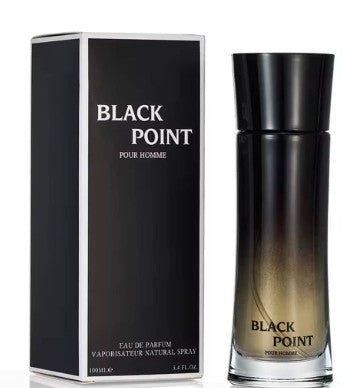 BLACK POINT BY LOVALI FRAGRANCES FOR MEN - 3.4 FL OZ / 100 ML - EAU DE PARFUM - NEW SEALED BOX