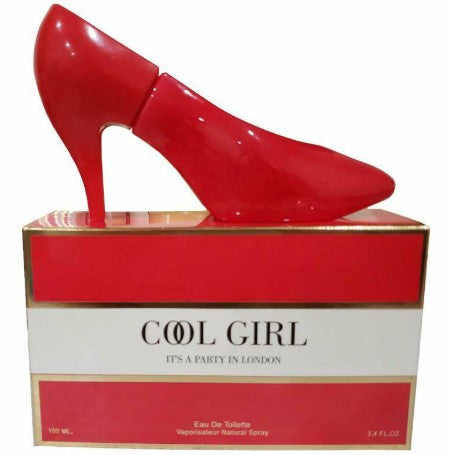 COOL GIRL ITS'A PARTY IN LONDON BY SECRET PLUS FOR WOMEN - 3.4 FL OZ / 100 ML - EAU DE TOILETTE - NEW SEALED BOX