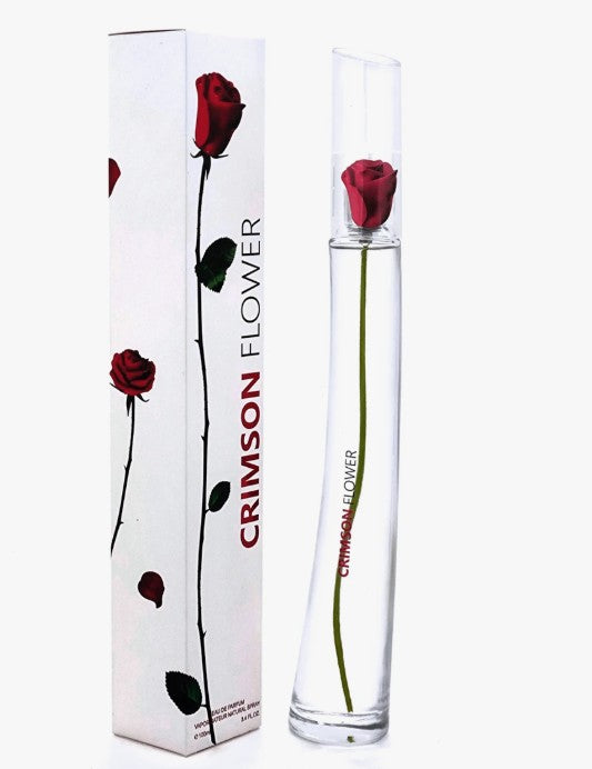 CRIMSON FLOWER BY LOVALI FRAGRANCES FOR WOMEN - 3.4 FL OZ / 100 ML - EAU DE PARFUM - NEW SEALED BOX