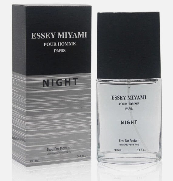 ESSEY MIYAMI NIGHT BY SECRET PLUS - 100ML/3.4 OZ - EAU DE PARFUM - NEW SEALED BOX