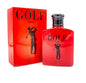 GOLF RED BY SECRET PLUS FOR MEN - 3.4 FL OZ / 100 ML -EAU DE PARFUM - NEW SEALED BOX