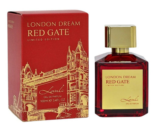 LONDON DREAM RED GATE BY LOVALI FRAGRANCES FOR WOMEN - 3.4 FL OZ / 100 ML - EAU DE PARFUM - NEW SEALED BOX