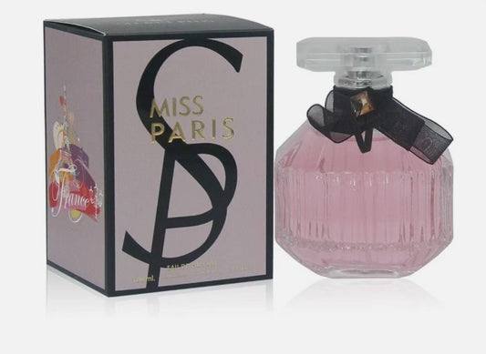 MISS PARIS BY SECRET PLUS FOR WOMEN - 3.4 FL OZ / 100 ML - EAU DE PARFUM - NEW SEALED BOX