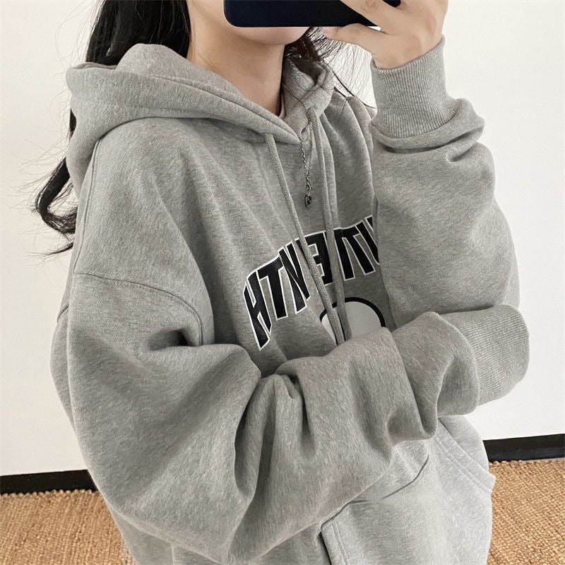 Loose Autumn And Winter Thickening Fleece Padded Coat Top