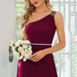 High-Grade One-shoulder Slim-fit Dress For Women Dress