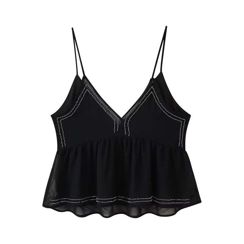 Summer Women's Fashion Sexy V-neck Top