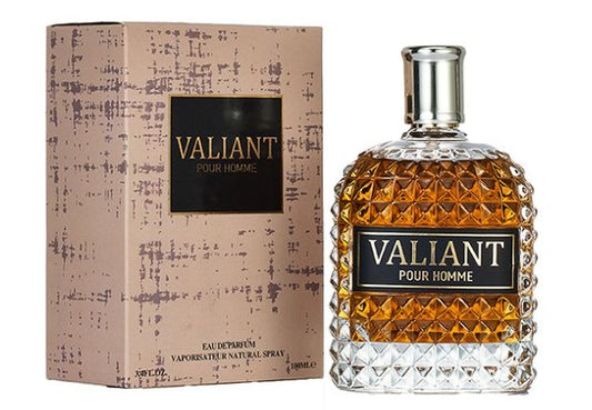VALIANT BY LOVALI FRAGRANCES FOR MEN - 3.4 FL OZ / 100 ML - EAU DE PARFUM - NEW SEALED BOX