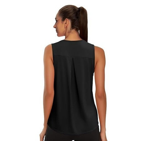 Loose Breathable Yoga Clothes Sleeveless Blouse