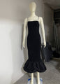 Sling Long Knitted Fishtail Dress Women