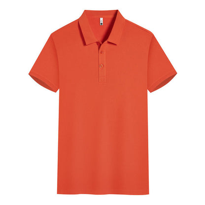 Work Clothes Lapel Short Sleeve