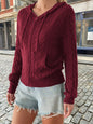 Women's Casual Woolen Long-sleeved Sweater