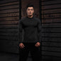 Seamless Long-sleeve Zipper Training Fitness Outdoor Strong Top Slim Fit