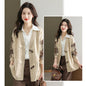 Women's Mid-length Knitted Cardigan Autumn And Winter