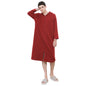Zipper Bathrobe Couple Hooded Nightgown Thin Pajamas