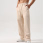 Solid Color Casual Straight-leg Men's Sports Trousers