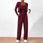 Sports Casual Lazy Design Comfortable Coat Suspender Trousers Three-piece Suit