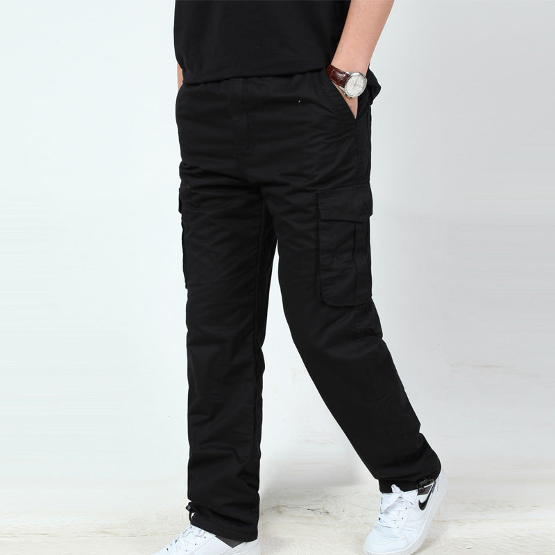 Extra Thick Warm With Fleece Men's Overalls