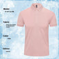 Summer Ice Silk Polo Shirt Overalls