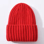 Winter Silk Satin-lined Knit Hat Unisex Thickened Version