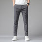 Mens Soft Stretchy Casual Pants In Multiple Colors Preppy Style