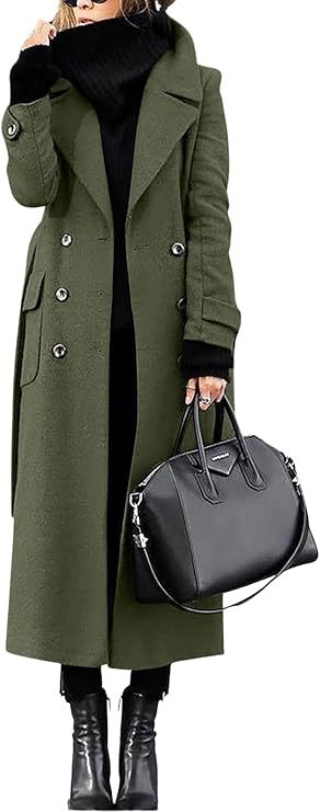 Thick Wool Women's Coat Extended