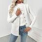Solid Color High Class Elegant Elegant Cardigan Vest Coat For Women