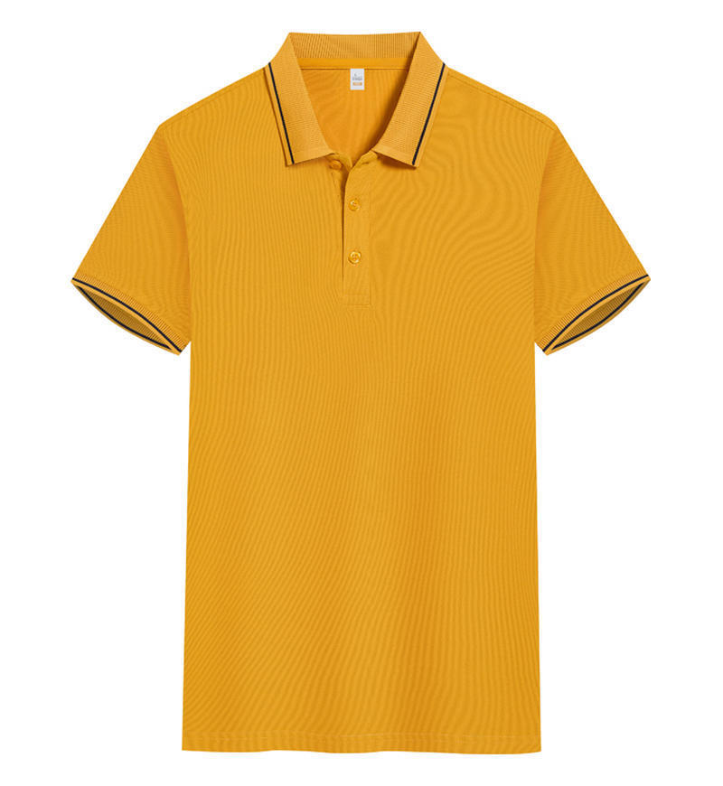 Polo Shirt Short Sleeve Lapel Printing Overalls