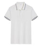 Polo Shirt Short Sleeve Lapel Printing Overalls